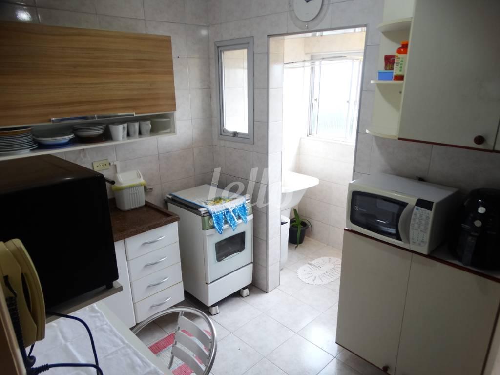 COZINHA de Apartamento à venda, Padrão com 50 m², 1 quarto e 1 vaga em Vila Anglo Brasileira - São Paulo