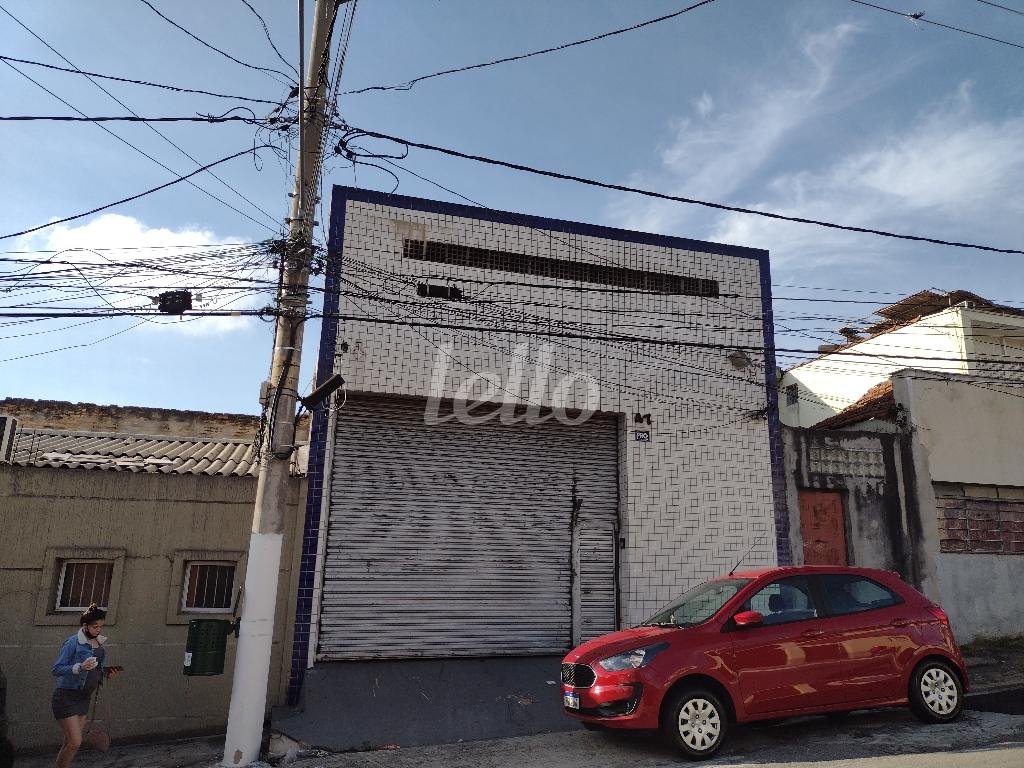FACHADA de Galpão/Armazém à venda, Padrão com 360 m², e em Alto da Moóca - São Paulo
