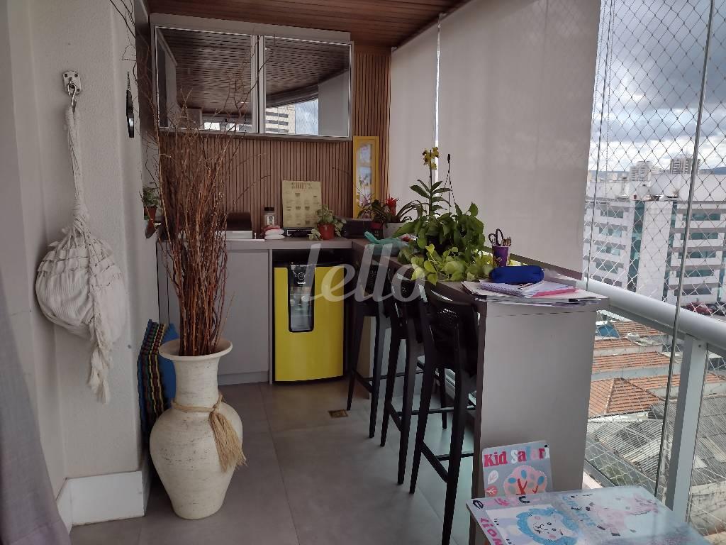 VARANDA de Apartamento à venda, Padrão com 120 m², 3 quartos e 2 vagas em Mooca - São Paulo