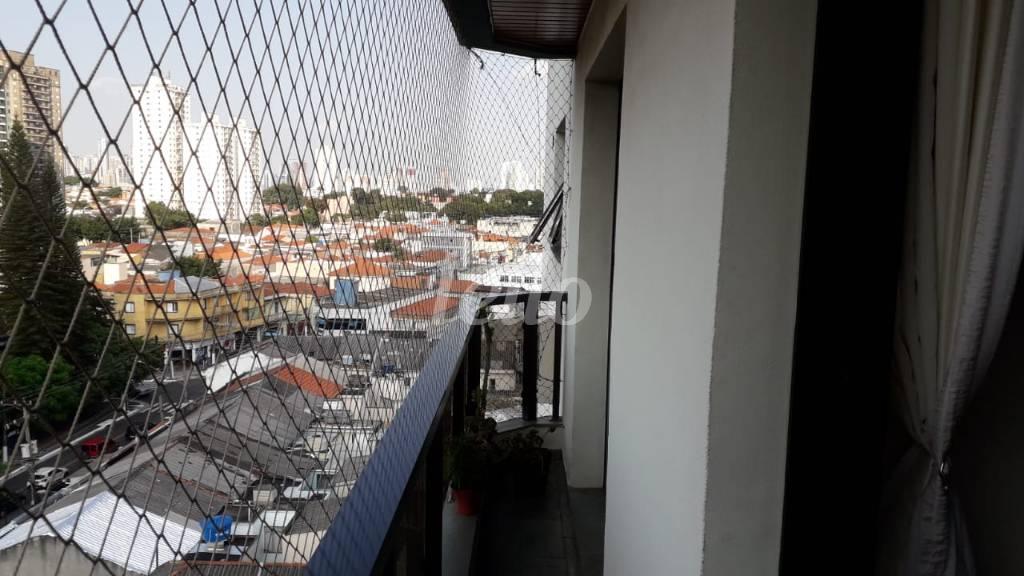 VISTA VARANDA de Apartamento à venda, Padrão com 109 m², 3 quartos e 2 vagas em Mooca - São Paulo