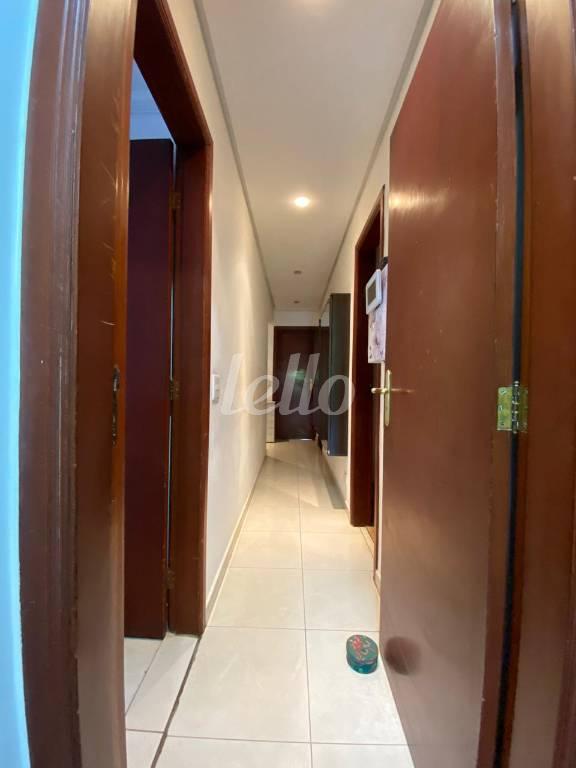 CORREDOR INTERNO de Apartamento à venda, Padrão com 140 m², 5 quartos e 2 vagas em Vila Gomes Cardim - São Paulo