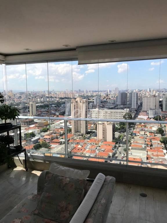 SALA - VARANDA de Apartamento à venda, Padrão com 89 m², 3 quartos e em Tatuapé - São Paulo