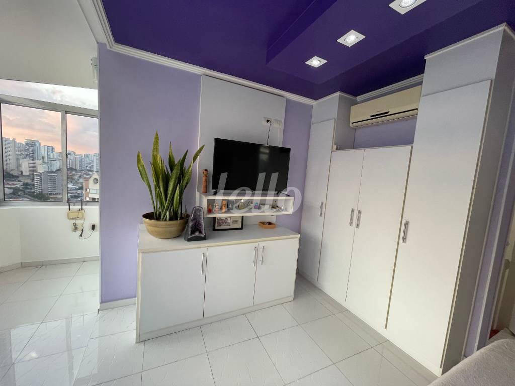QUARTO de Apartamento à venda, cobertura - Padrão com 120 m², 3 quartos e 1 vaga em Vila da Saúde - São Paulo