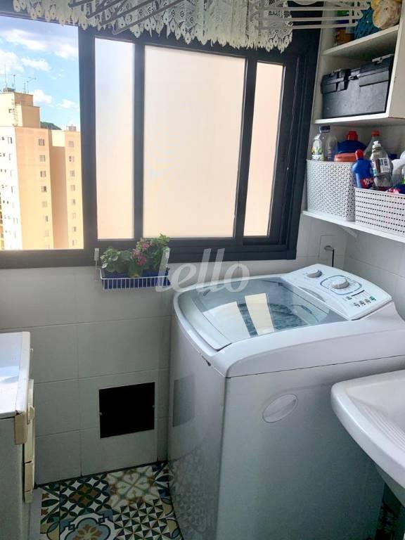 ÁREA DE SERVIÇO de Apartamento à venda, Padrão com 75 m², 3 quartos e 1 vaga em Vila Floresta - Santo André