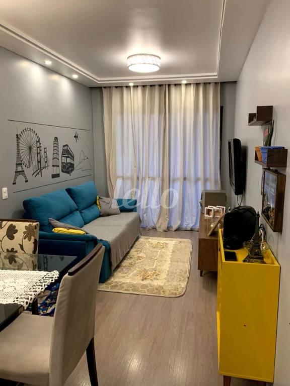 SALA de Apartamento à venda, Padrão com 75 m², 3 quartos e 1 vaga em Vila Floresta - Santo André