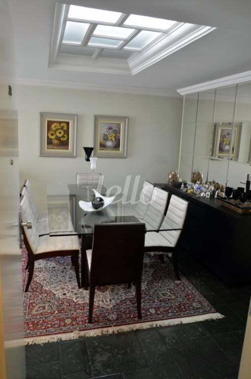 SALA DE JANTAR de Apartamento à venda, Padrão com 176 m², 4 quartos e 3 vagas em Vila Bastos - Santo André