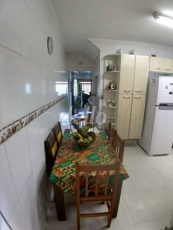 COZINHA de Casa à venda, sobrado com 122 m², 3 quartos e 2 vagas em Vila Celeste - São Paulo