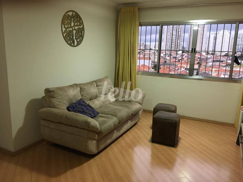 SALA de Apartamento à venda, Padrão com 93 m², 3 quartos e 1 vaga em Alto da Moóca - São Paulo