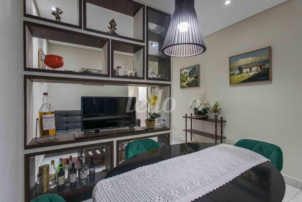 SALA DE JANTAR de Apartamento à venda, Padrão com 87 m², 2 quartos e 1 vaga em Mooca - São Paulo