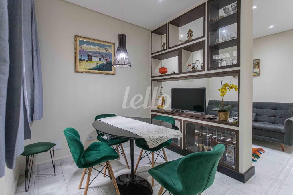 SALA DE JANTAR de Apartamento à venda, Padrão com 87 m², 2 quartos e 1 vaga em Mooca - São Paulo