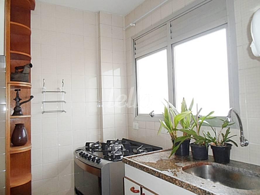 COZINHA de Apartamento para alugar, Padrão com 60 m², 2 quartos e 1 vaga em Vila Gumercindo - São Paulo