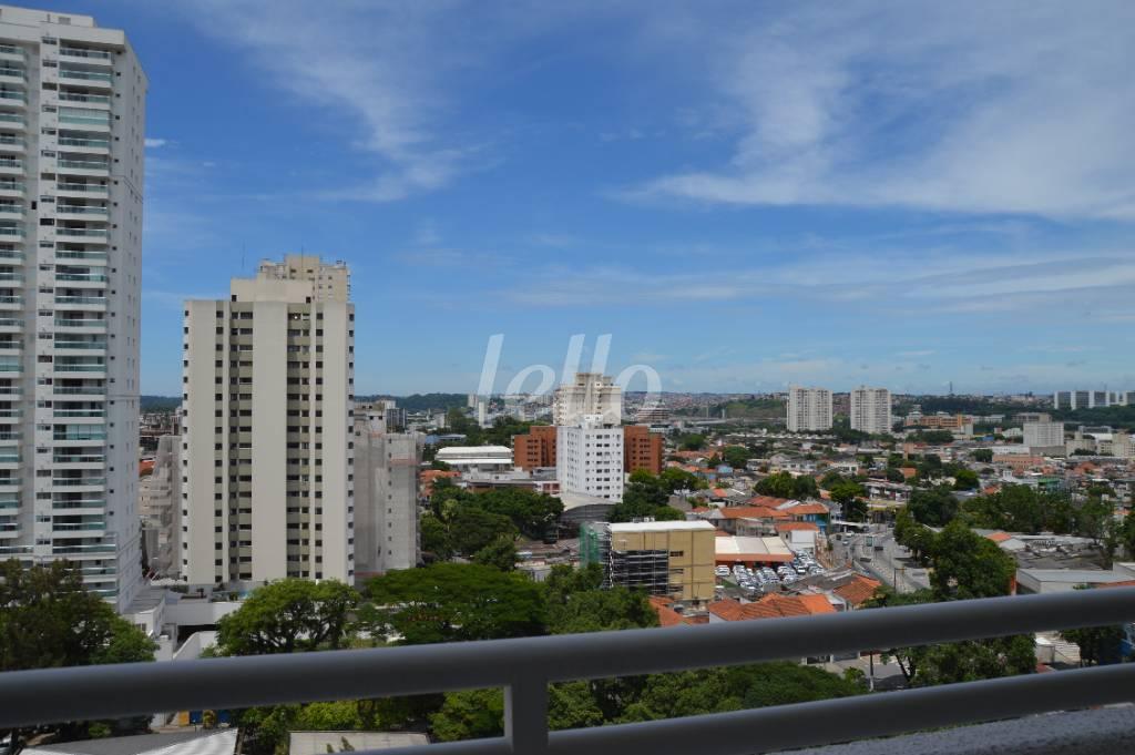 VISTA de Apartamento à venda, Padrão com 32 m², 1 quarto e 1 vaga em Santo Amaro - São Paulo