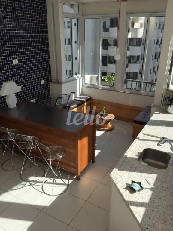COZINHA GOURMET de Apartamento à venda, Padrão com 230 m², 3 quartos e 2 vagas em Higienópolis - São Paulo