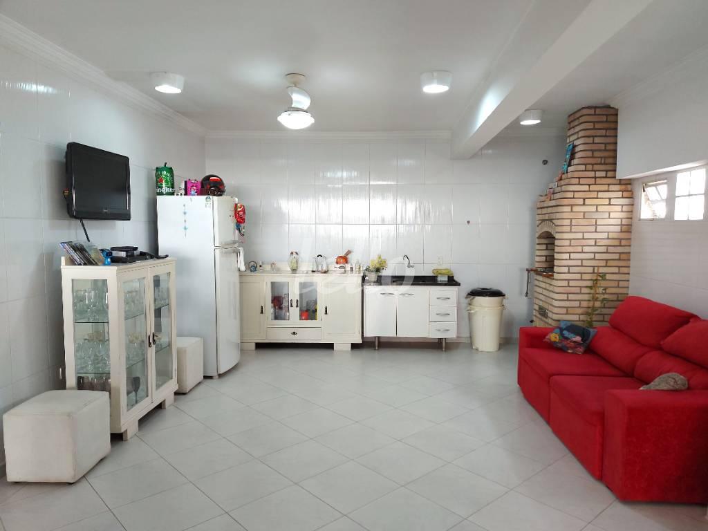 ESPAÇO GOURMET de Casa à venda, sobrado com 120 m², 2 quartos e 4 vagas em Vila Formosa - São Paulo