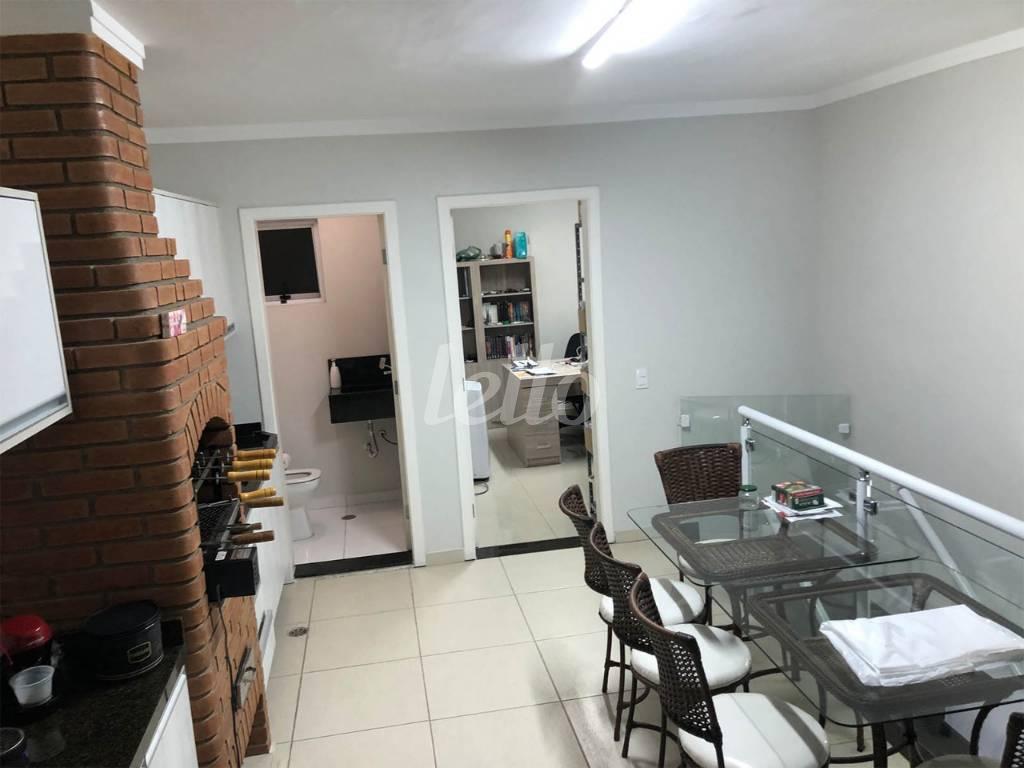 AREA CHURRASQUEIRA de Casa à venda, em condomínio - sobrado com 193 m², 3 quartos e 2 vagas em Vila Formosa - São Paulo