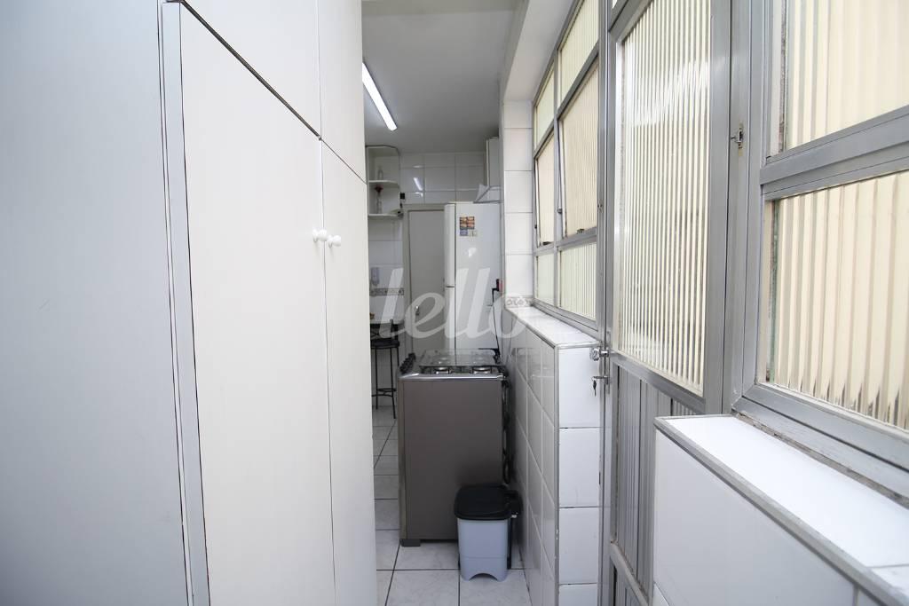 ÁREA DE SERVIÇO de Apartamento para alugar, Padrão com 55 m², 1 quarto e 1 vaga em Consolação - São Paulo