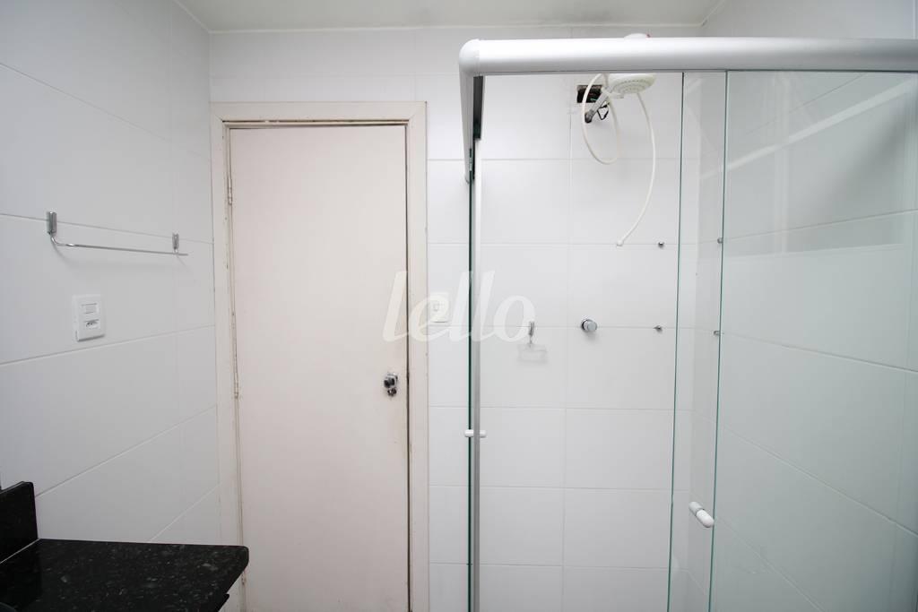BANHEIRO de Apartamento para alugar, Padrão com 55 m², 1 quarto e 1 vaga em Consolação - São Paulo