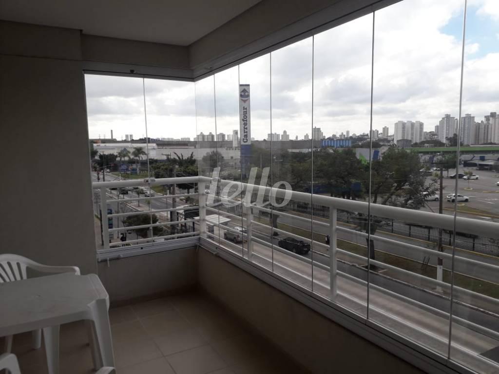 VARANDA GOURMET de Apartamento à venda, Padrão com 84 m², 3 quartos e 2 vagas em Jardim Três Marias - São Bernardo do Campo