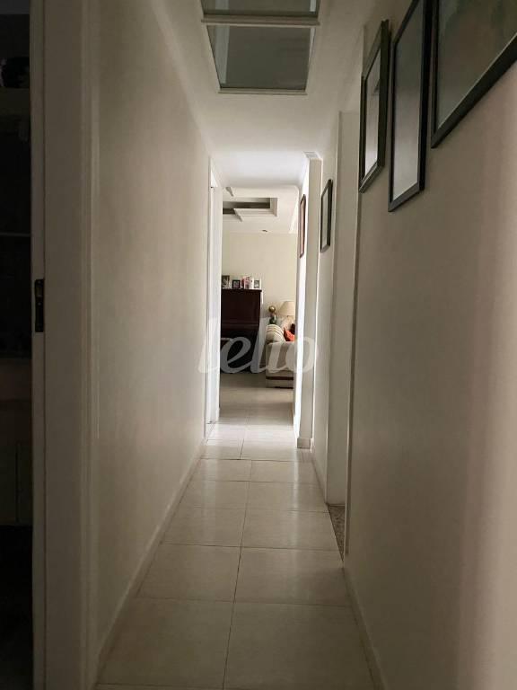 CORREDOR de Apartamento à venda, Padrão com 120 m², 3 quartos e 1 vaga em Vila Paulicéia - São Paulo