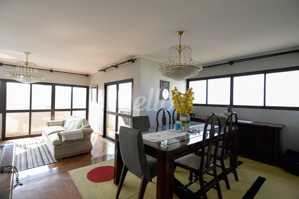 SALA DE JANTAR de Apartamento à venda, Padrão com 206 m², 4 quartos e 3 vagas em Santana - São Paulo