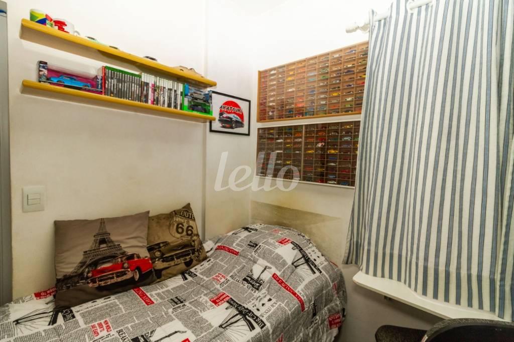 DORMITÓRIO de Apartamento à venda, Padrão com 100 m², 3 quartos e 1 vaga em Santo Antônio - São Caetano do Sul