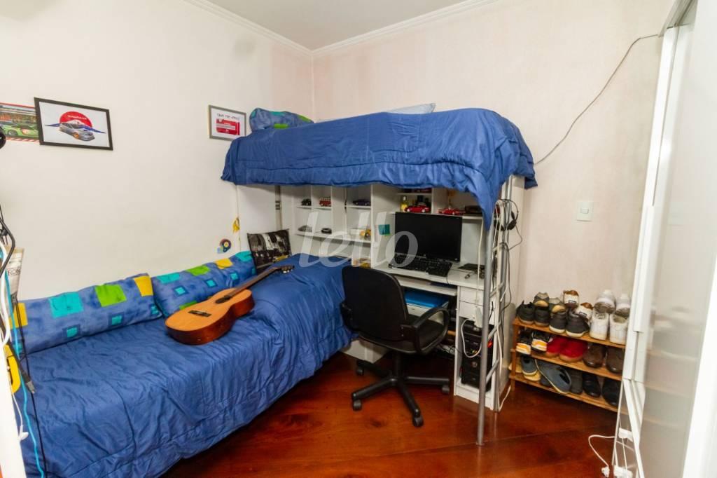 DORMITÓRIO de Apartamento à venda, Padrão com 100 m², 3 quartos e 1 vaga em Santo Antônio - São Caetano do Sul