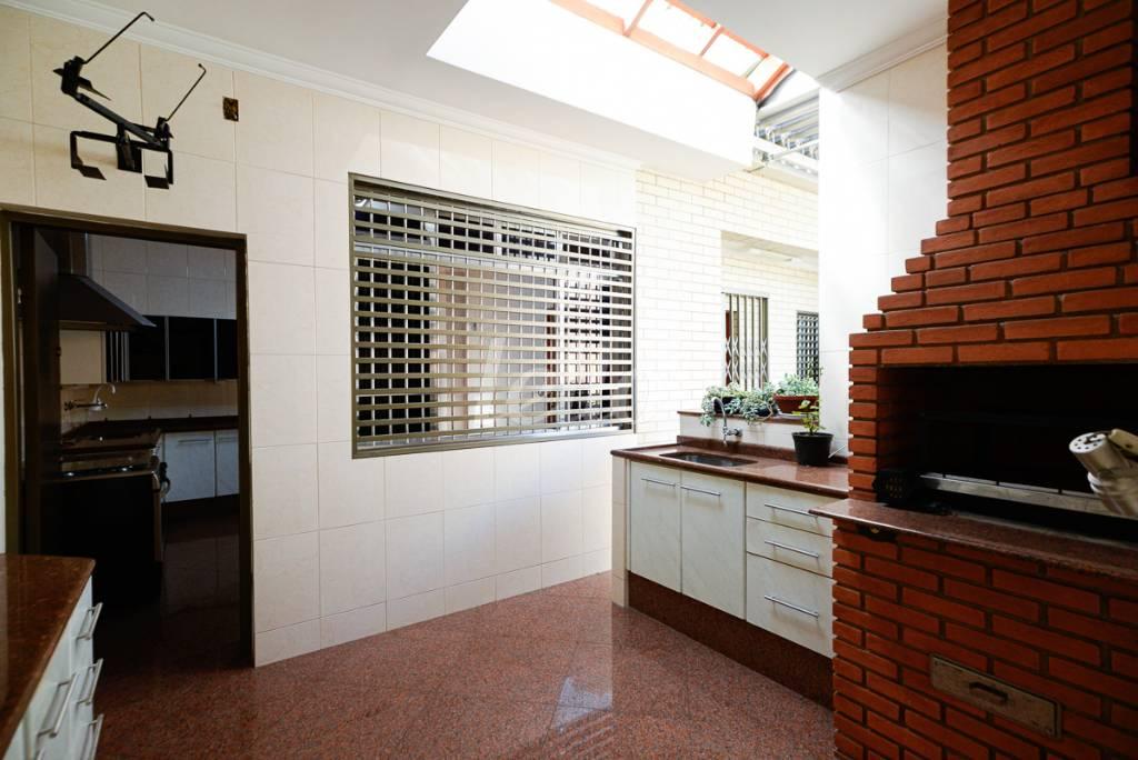ESPAÇO GOURMET de Casa à venda, sobrado com 280 m², 3 quartos e 4 vagas em Vila Anglo Brasileira - São Paulo