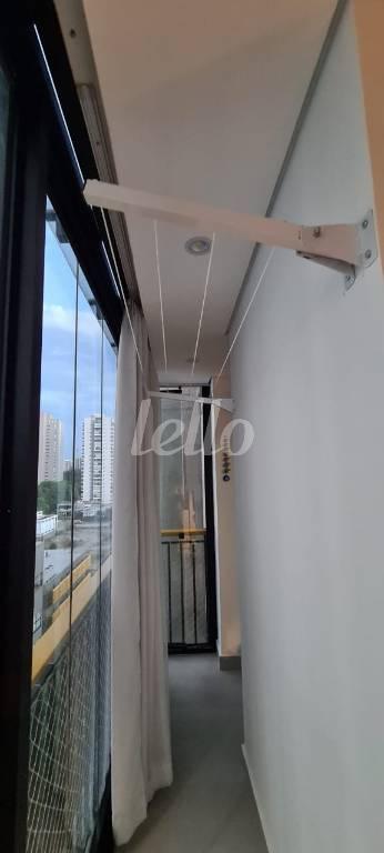 SACADA de Apartamento à venda, cobertura - Padrão com 60 m², 1 quarto e 1 vaga em Santo Amaro - São Paulo