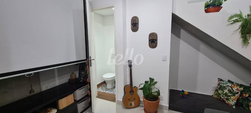 SALA de Apartamento à venda, cobertura - Padrão com 60 m², 1 quarto e 1 vaga em Santo Amaro - São Paulo