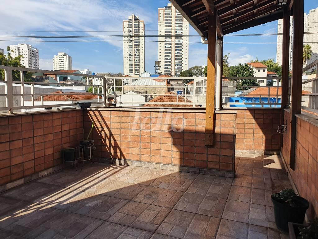 COBERTURA de Casa à venda, sobrado com 180 m², 3 quartos e em Alto da Moóca - São Paulo