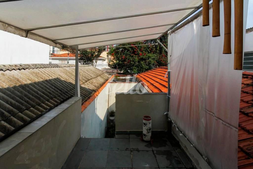 VARANDA SUPERIOR de Casa à venda, térrea com 124 m², 3 quartos e 3 vagas em Vila Gomes Cardim - São Paulo
