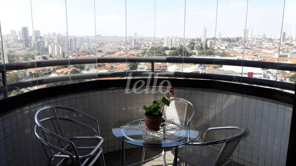 SACADA de Apartamento à venda, Padrão com 105 m², 3 quartos e 3 vagas em Vila Regente Feijó - São Paulo