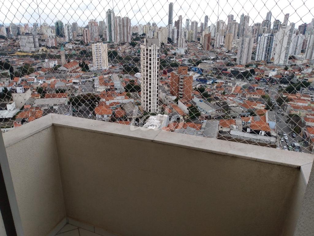SACADA de Apartamento à venda, Padrão com 61 m², 2 quartos e 2 vagas em Mooca - São Paulo