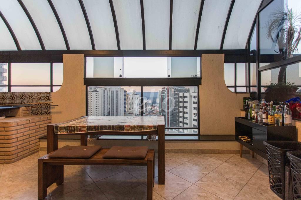 ÁREA COMUM - CHURRASQUEIRA de Apartamento à venda, Duplex com 233 m², 4 quartos e 3 vagas em Jardim São Paulo - São Paulo