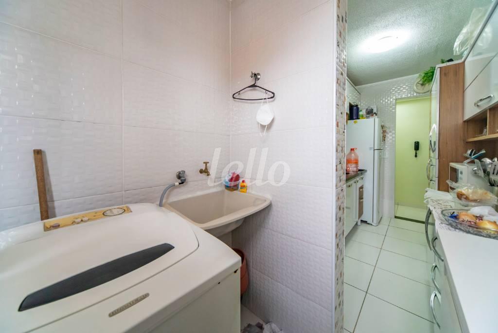 ÁREA DE SERVIÇO de Apartamento à venda, Padrão com 57 m², 2 quartos e 1 vaga em Brás - São Paulo