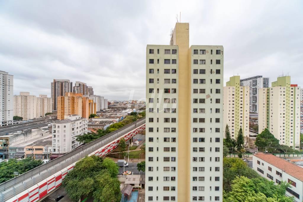 VISTA SALA de Apartamento à venda, Padrão com 57 m², 2 quartos e 1 vaga em Brás - São Paulo