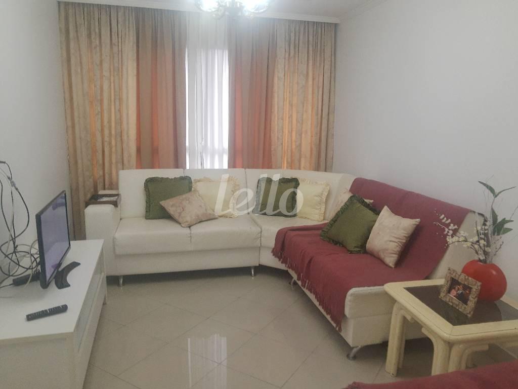 SALA ESTAR de Apartamento à venda, Padrão com 96 m², 3 quartos e 1 vaga em Vila Santo Estevão - São Paulo