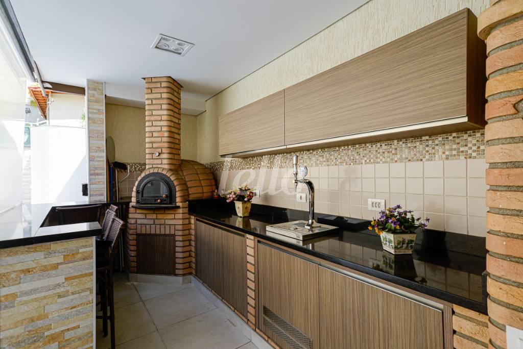 ÁREA GOURMET de Casa à venda, sobrado com 297 m², 3 quartos e 7 vagas em Chora Menino - São Paulo