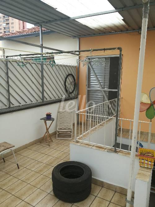 TERRAÇO de Casa à venda, sobrado com 131 m², 2 quartos e 1 vaga em Vila Bastos - Santo André