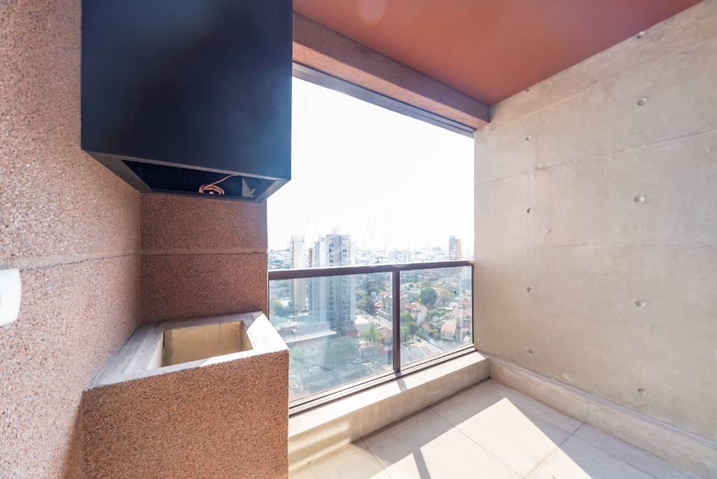 VARANDA GOURMET de Apartamento para alugar, Padrão com 165 m², 3 quartos e 3 vagas em Vila Alpina - Santo André