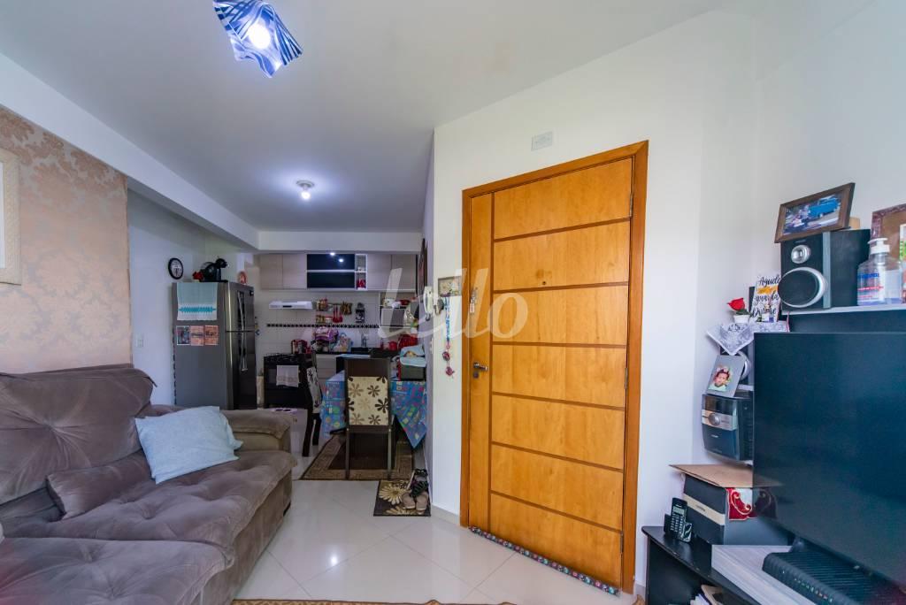 SALA de Apartamento à venda, Padrão com 58 m², 2 quartos e 1 vaga em Vila Lea - Santo André