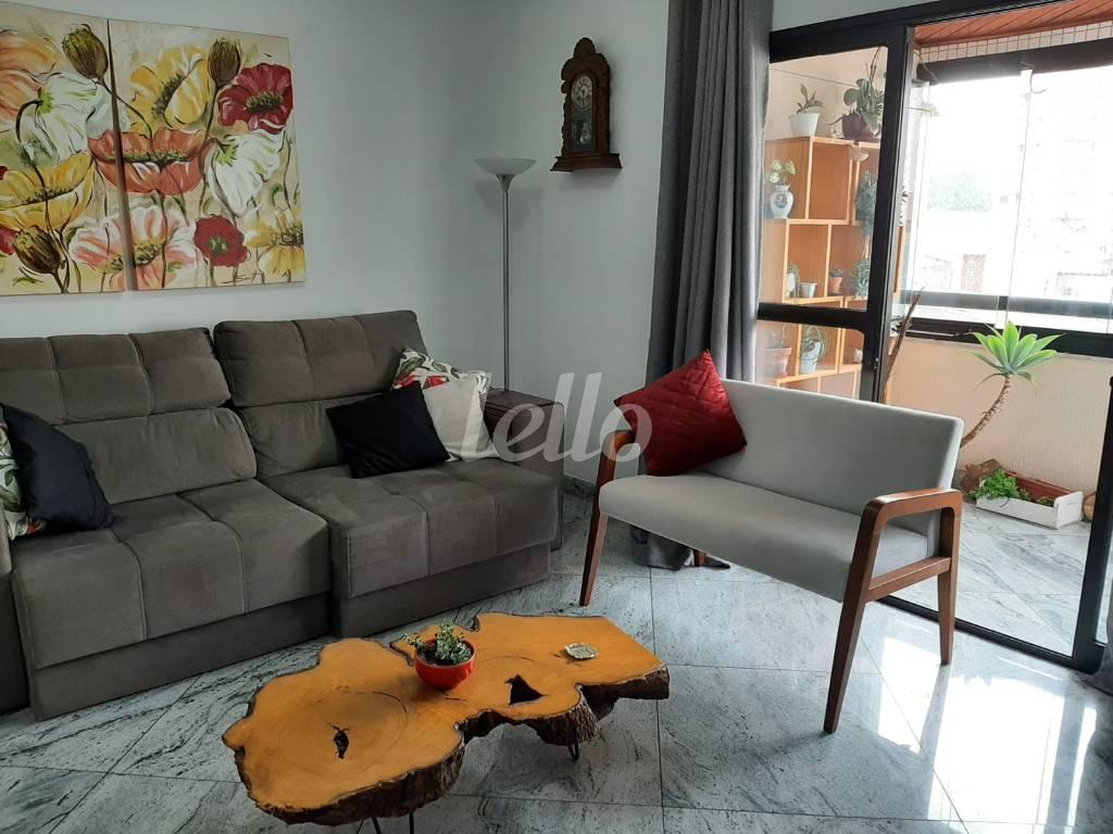 SALA DOIS AMBIENTES de Apartamento à venda, Padrão com 116 m², 4 quartos e 4 vagas em Mooca - São Paulo