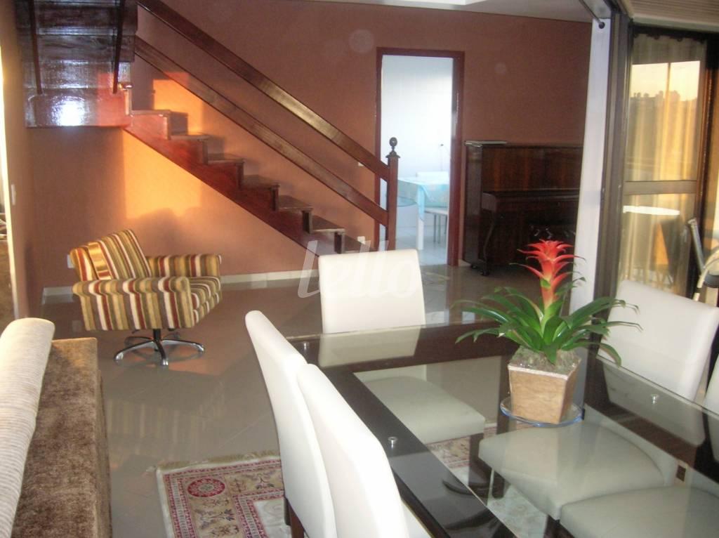 SALA de Apartamento à venda, cobertura - Padrão com 384 m², 6 quartos e 4 vagas em Butantã - São Paulo