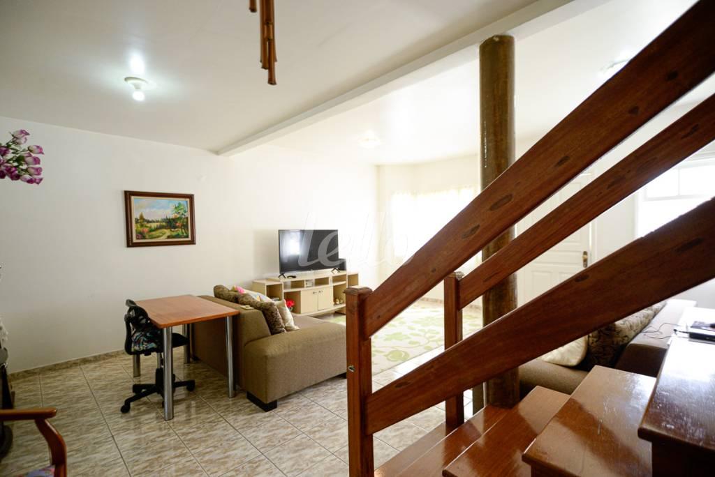 SALA DOIS AMBIENTE de Casa à venda, sobrado com 110 m², 3 quartos e 2 vagas em Jd. Leonor M. de Barros - São Paulo