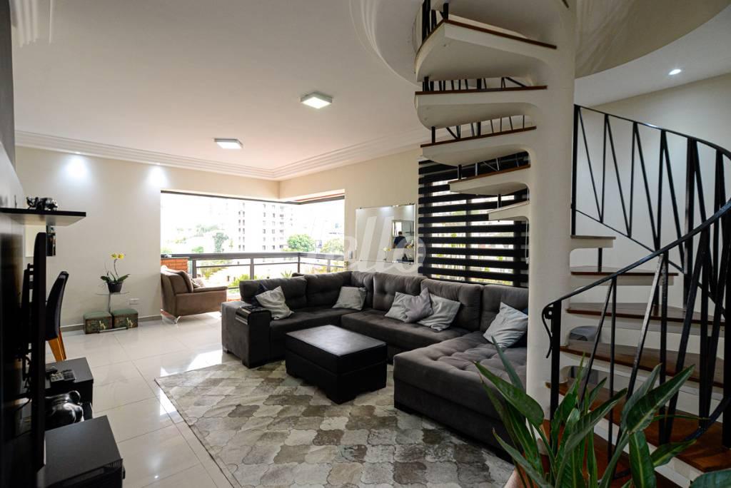 SALA DE ESTAR de Apartamento à venda, cobertura - Padrão com 320 m², 4 quartos e 3 vagas em Paraíso - São Paulo