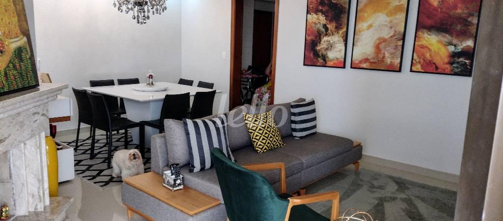 SALA DOIS AMBIENTES de Apartamento à venda, Padrão com 150 m², 4 quartos e 2 vagas em Vila Regente Feijó - São Paulo