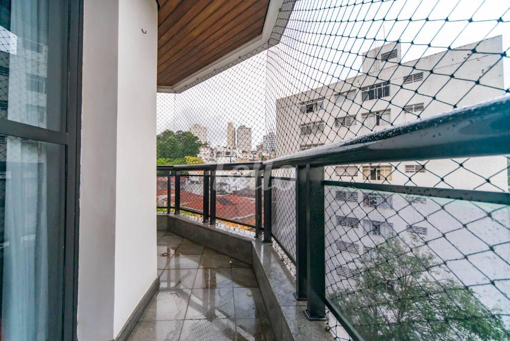 VARANDA DA SALA de Apartamento à venda, Padrão com 227 m², 4 quartos e 4 vagas em Parque da Mooca - São Paulo