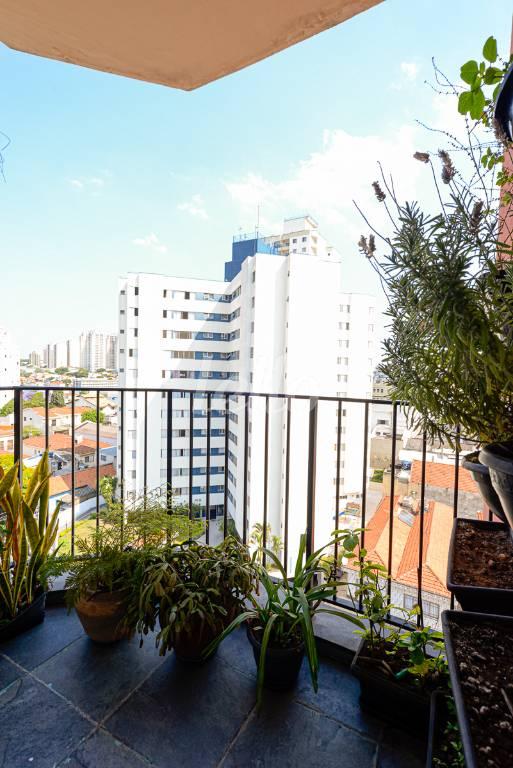 VARANDA de Apartamento à venda, Padrão com 106 m², 3 quartos e 2 vagas em Ch Santo Antônio (ZL) - São Paulo