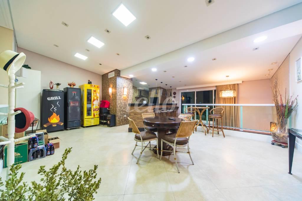ÁREA GOURMET de Casa à venda, sobrado com 480 m², 3 quartos e 3 vagas em Santa Paula - São Caetano do Sul