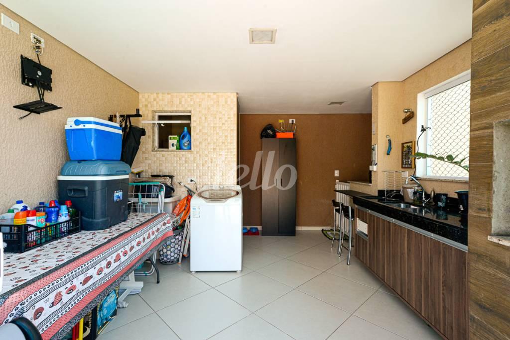 ESPAÇO GOURMET de Apartamento à venda, Padrão com 86 m², 2 quartos e 1 vaga em Jardim Teresa - São Paulo